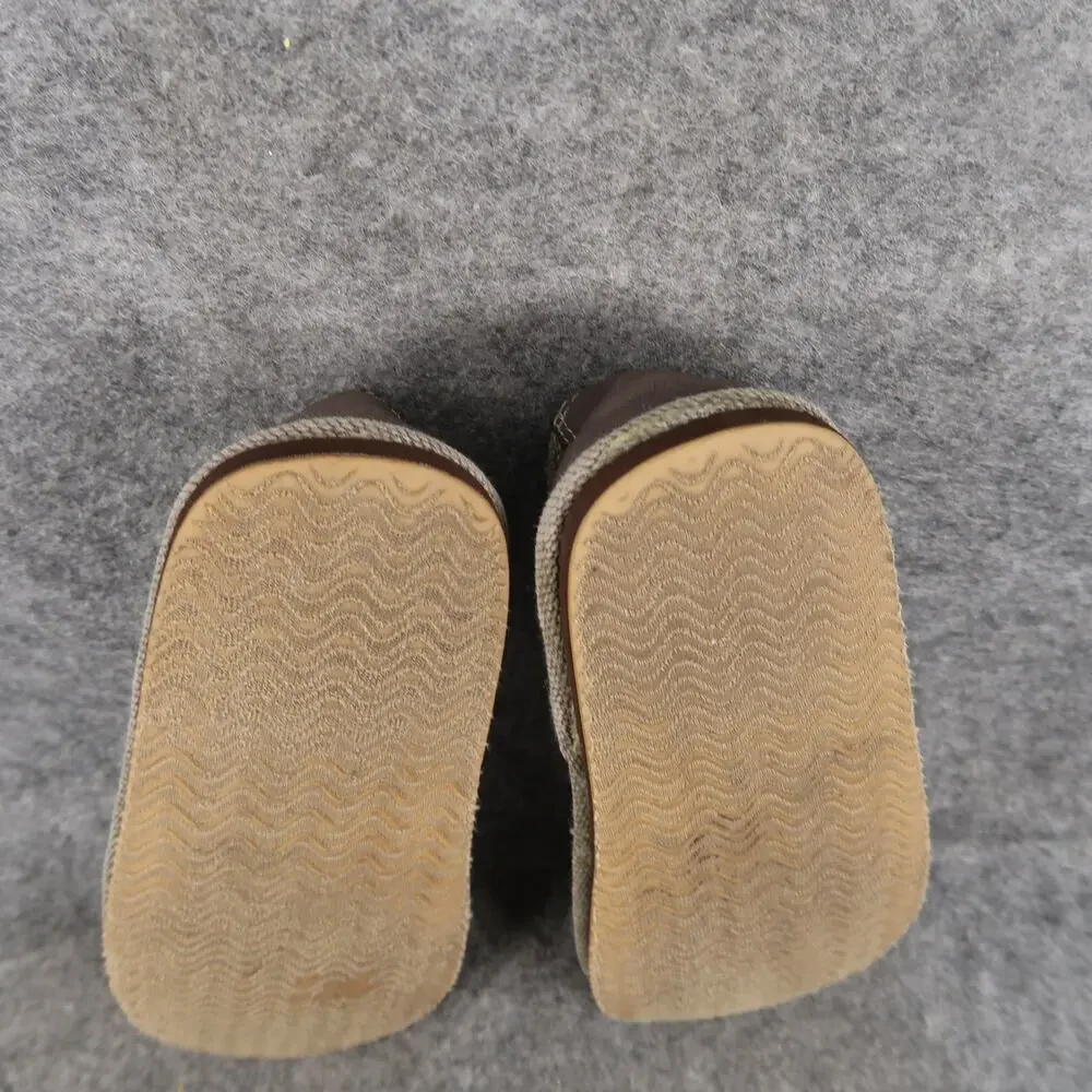 The Childrens Place Shoes Kids 1 Casual Slip On Moc Loafer Flat Raw Edge Surf